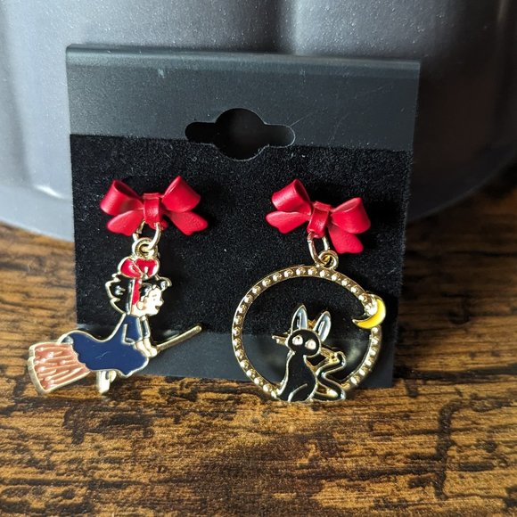 Jewelry - Asymmetric Dangle Earring | Studio Ghibli, Kiki's Delivery Service Earrings